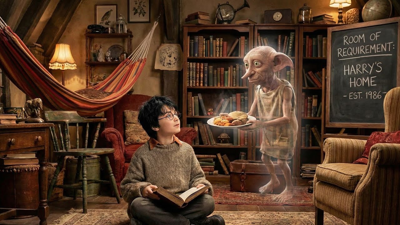 What If Harry Was Transported To The Room Of Requirement At Age 6 And Hogwarts Raised Him