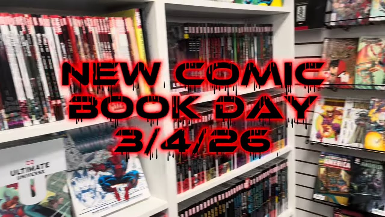 MY FIRST YOUTUBE VIDEO! New comic book day haul+back issue hunting & more! #spiderman #comics 