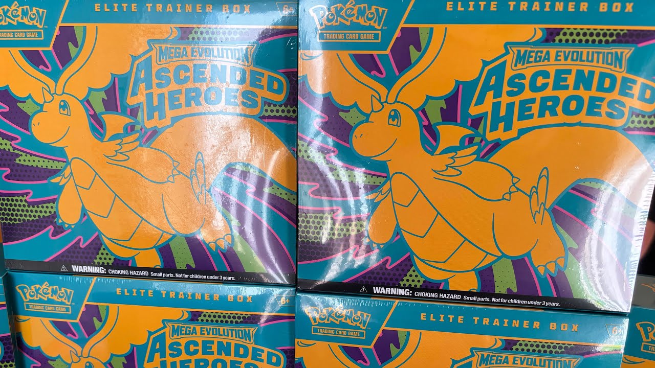 ASCENDED HEROES ELITE TRAINER BOX OPENING! #pokemon #ascendedheroes #pokemoncards #unboxing 