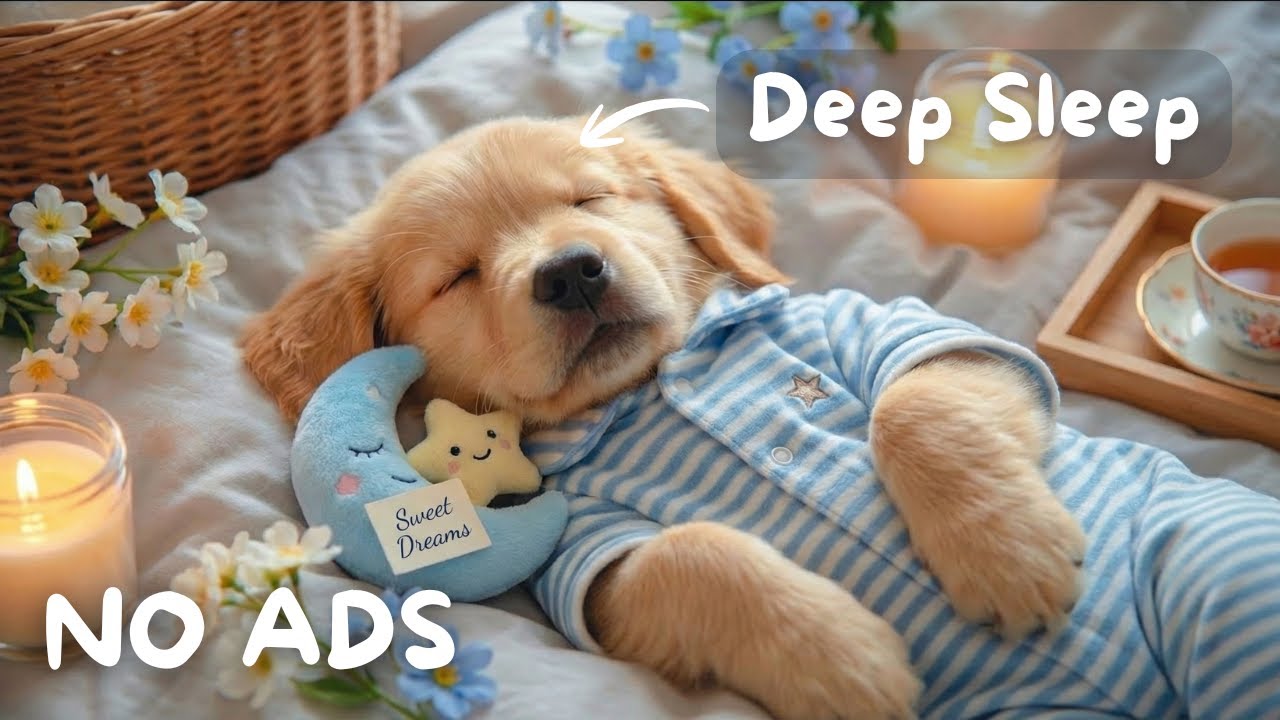 12 часов музыки для глубокого сна щенка 🐾 Успокаивающая релаксация для собак 🐶 Против тревоги разлук