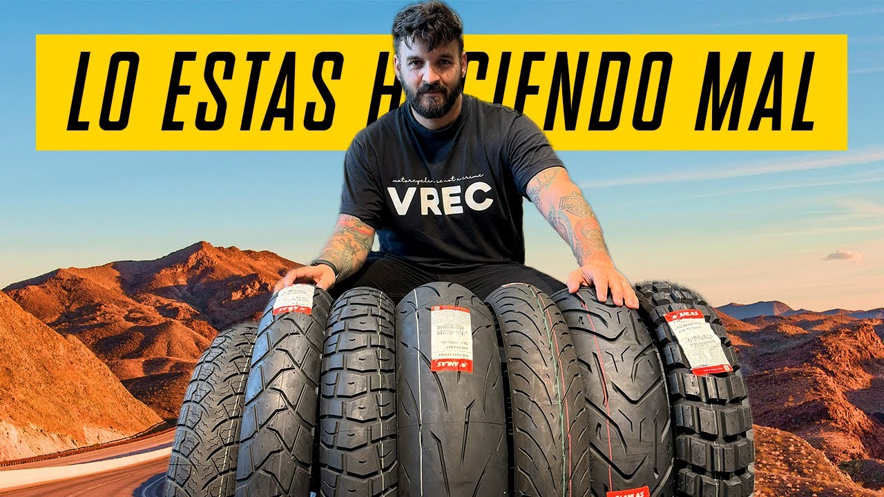 COMO ELEGIR el NEUMATICO PERFECTO para tu MOTO