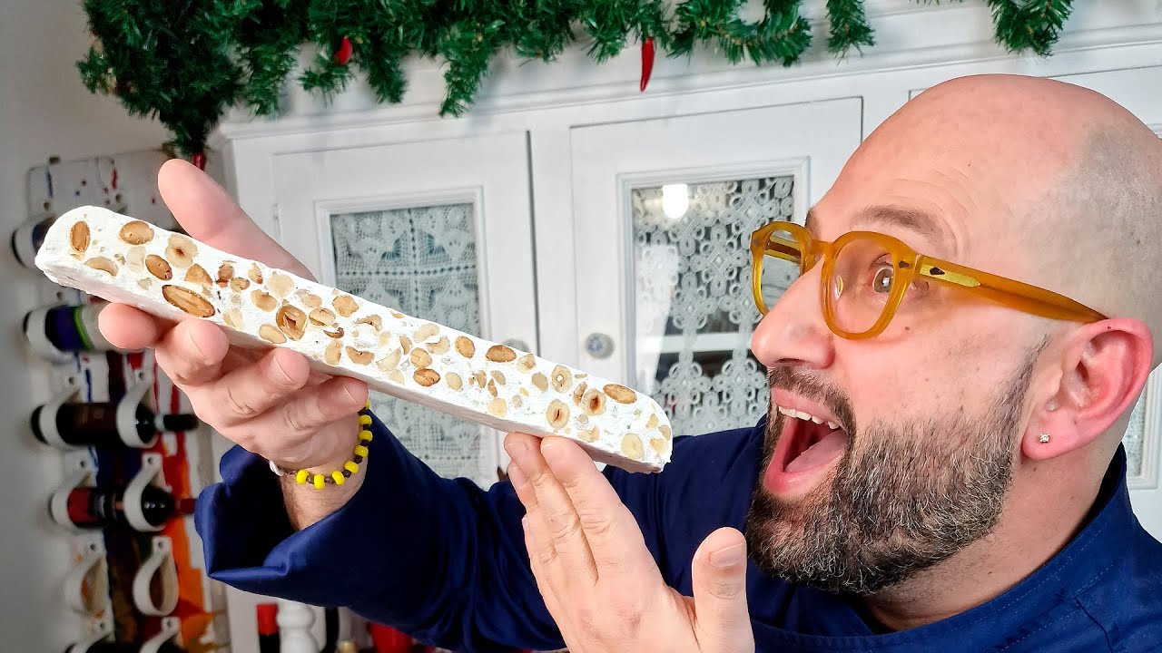 Torrone bianco morbido natalizio - I fornelli di Max