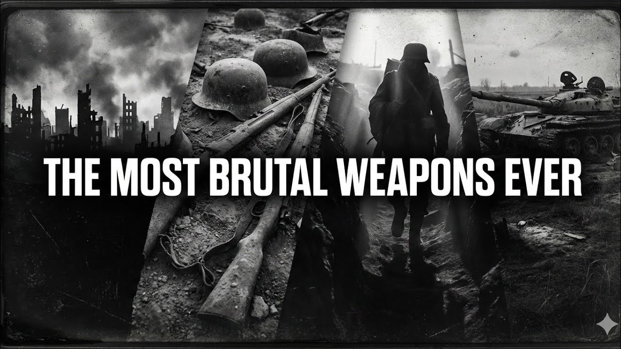 Every Most Brutal & Inhumane Weapon Ever Used in War