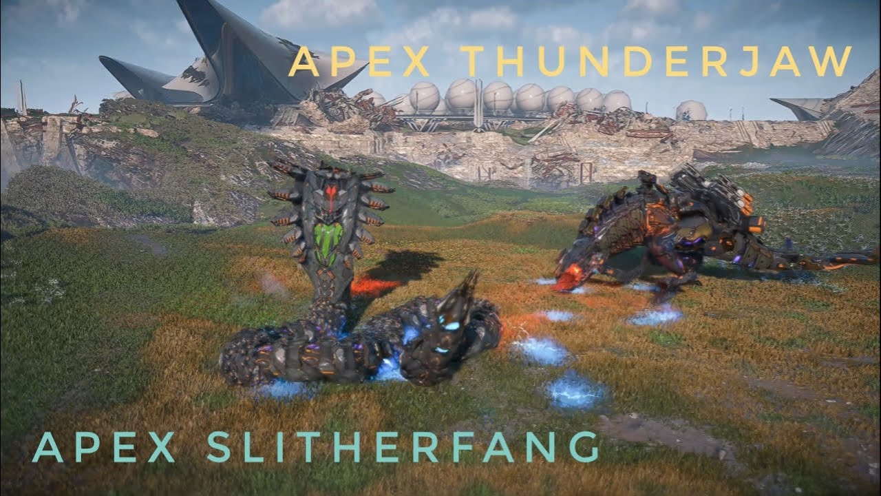 Apex Thunderjaw vs Apex Slitherfang: Horizon Forbidden West