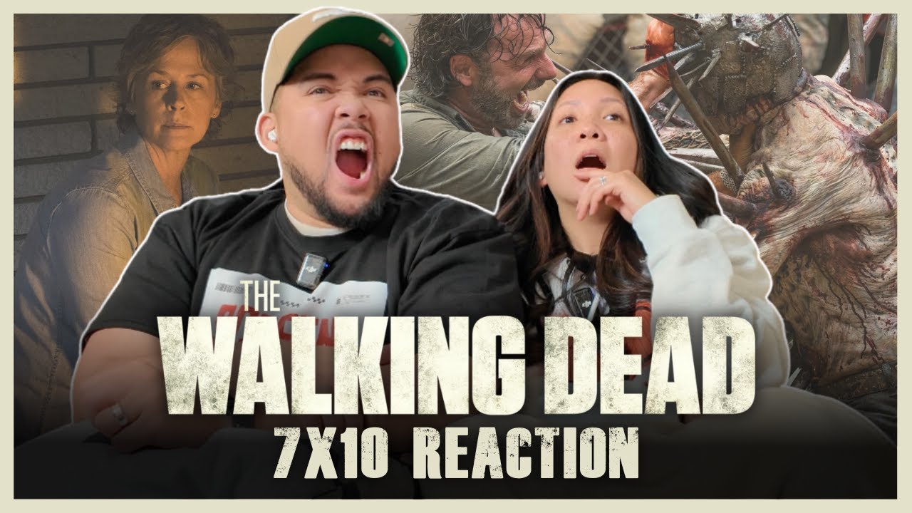 My Wife Watches *WALKING DEAD* for the First Time! | 7x10 | New Best Friends