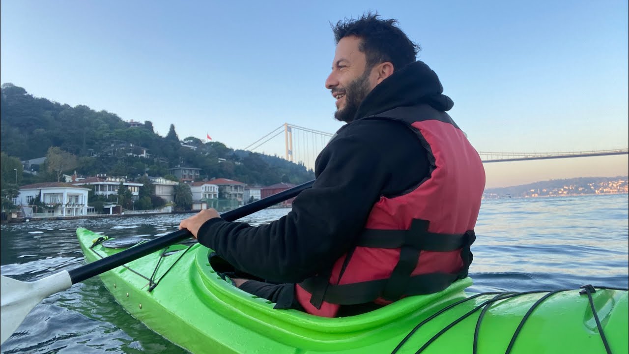 İstanbul Boğazı’nda kano ile gezdim (Müthiş bir şey😍)