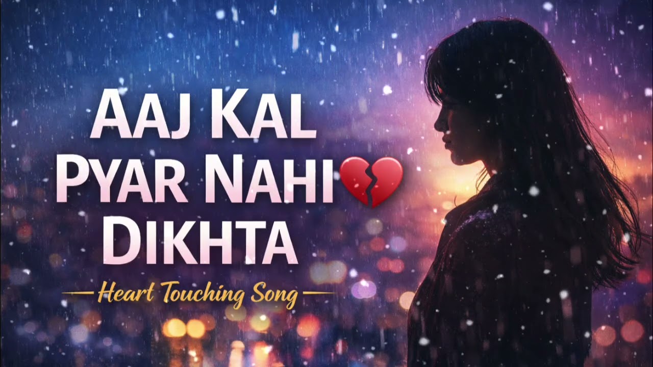 Aaj Kal Teri Baaton Mein Pyaar Nahi Dikhta 💔 | Female Version | Sad Hindi Love Song 2026