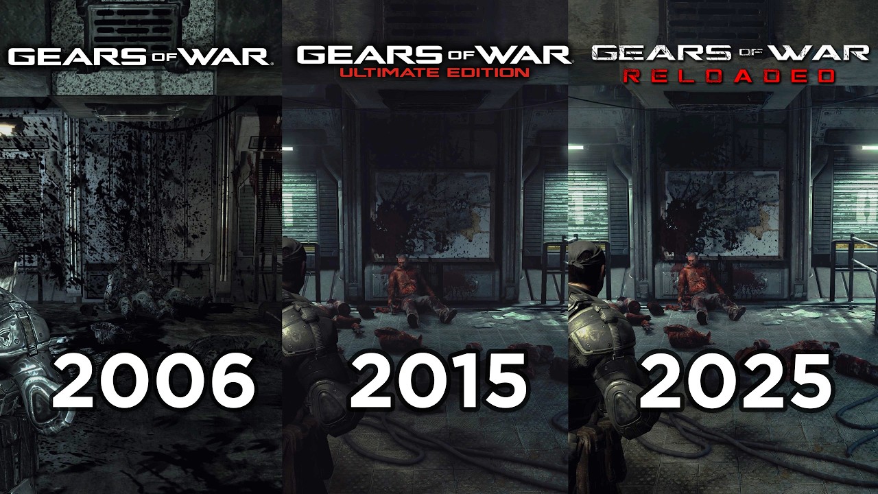 Gears of War Art style and Atmosphere Degrading with each Re-release