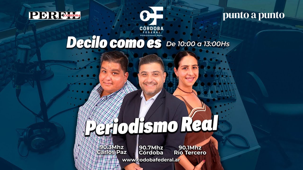 90 Radio Rio Tercero - Córdoba Federal En Vivo - Punto a Punto (Programa 05-03-2026)