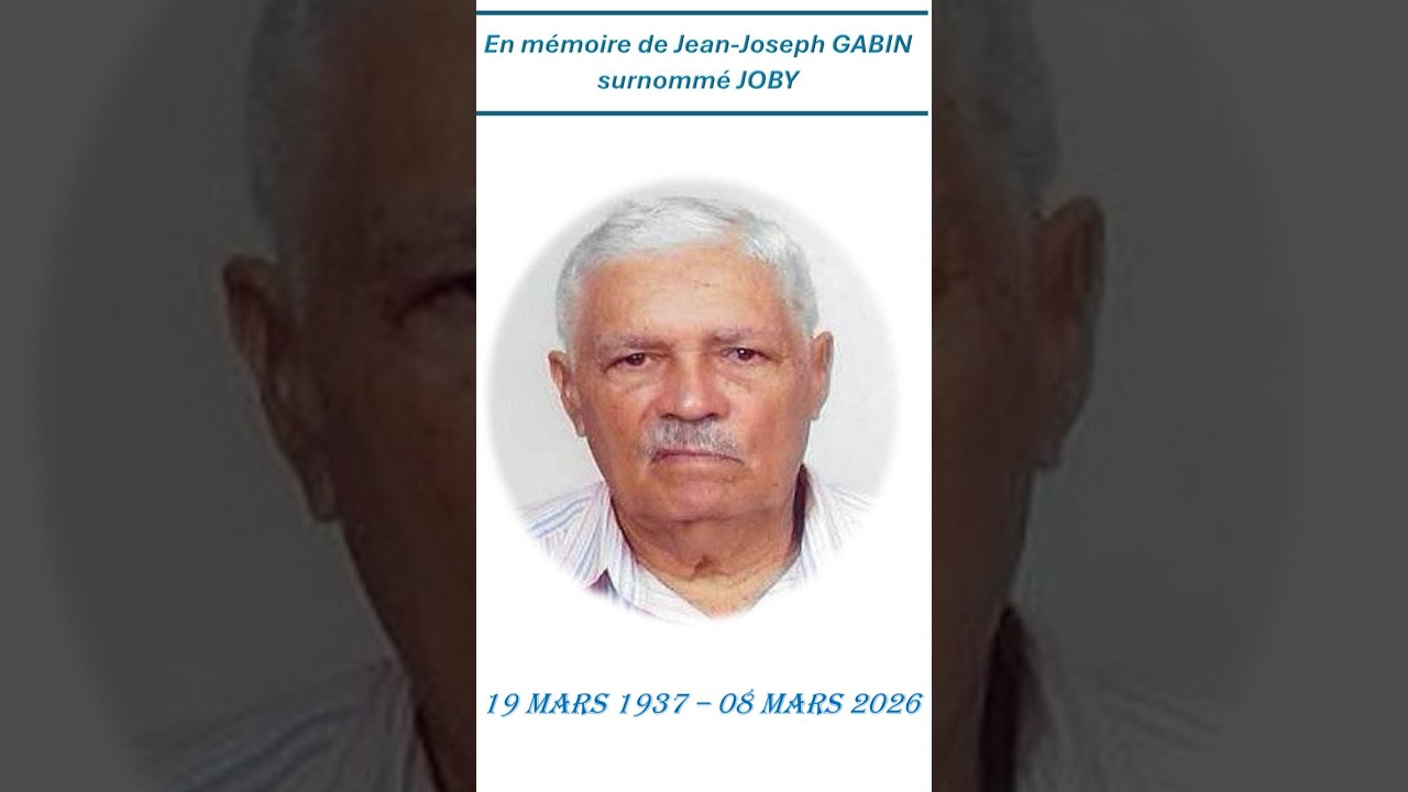Cérémonie funèbre de Jean-Joseph GABIN
