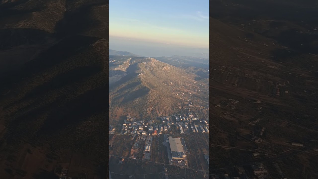 Take-off from Athens Airport 