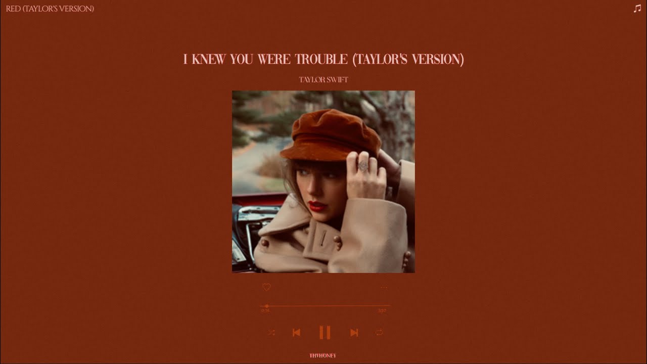taylor swift - i knew you were touble (taylor's version) (sped up + reverb)