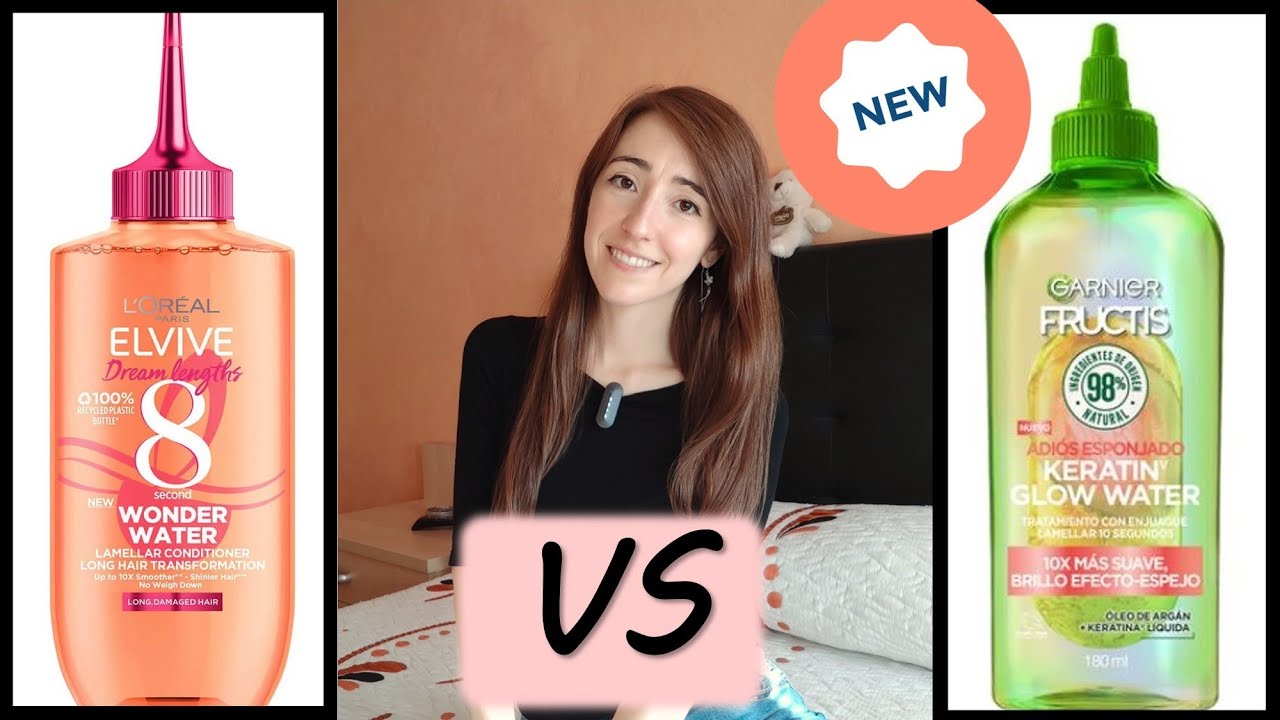 NUEVO Fructis Keratin Glow Water vs Magic Water de Elvive, ¿cuál elegir? {tinycosmetics}