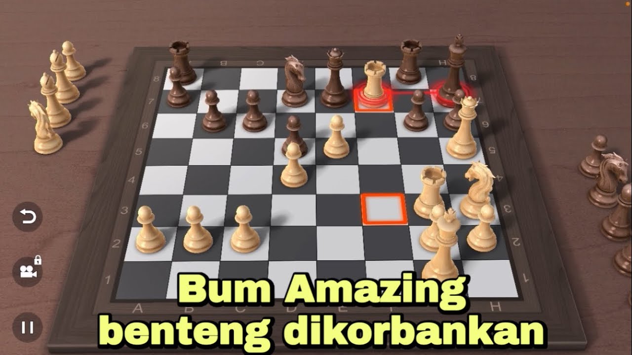 Bumm!!!Tidak kalah cantik langkah paul morphy untuk porak porandakan hitam