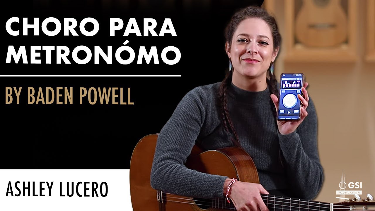 Baden Powell's "Choro Para Metronómo" played by Ashley Lucero on a 1968 Ignacio Fleta guitar