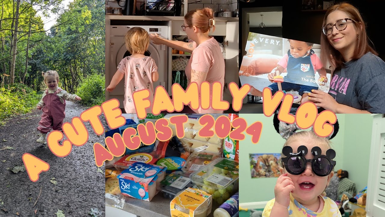 A cutesy, demure, patchwork August family vlog | featuring a new Lovevery playkit!