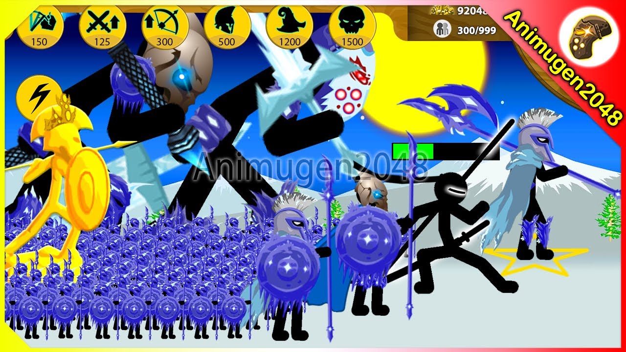 NEW SUMMON SHADOWRATH SPEAROS vs XIPHOS FUSION BOSS x9999 Army | Stick War Legacy Mod | Animugen2048