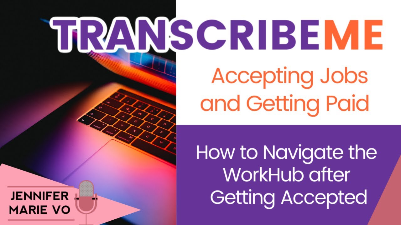 TranscribeMe Tutorial: How to Accept Jobs Once You Get Accepted to be a Transcriber