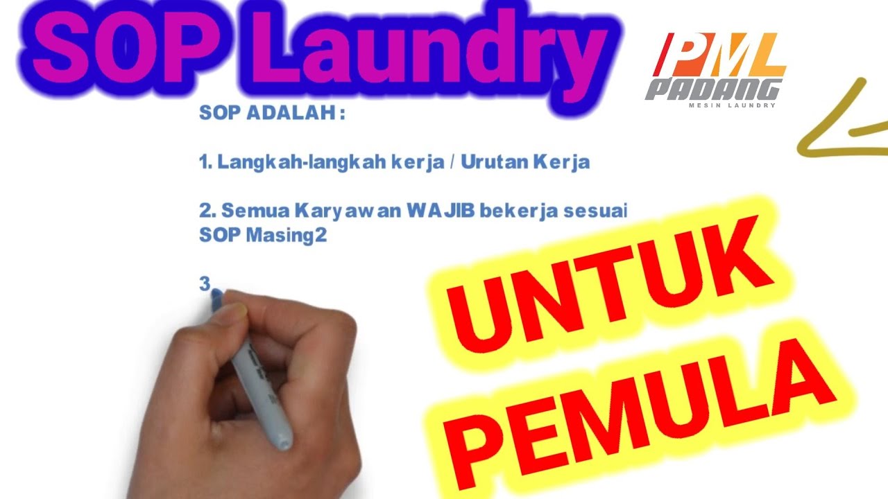 Contoh SOP Laundry Kiloan PEMULA