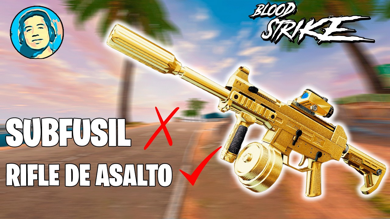 Convertí un SUBFUSIL a un RIFLE y GANAMOS en BLOOD STRIKE.