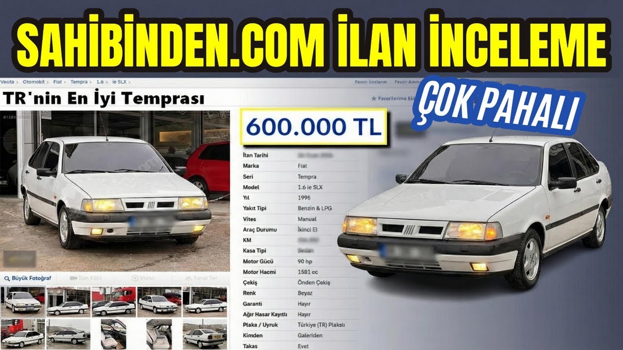 🔴 CANLI: ALINMAYACAK Arabalar | Sahibinden İlan İnceleme – 29 Ocak 2026