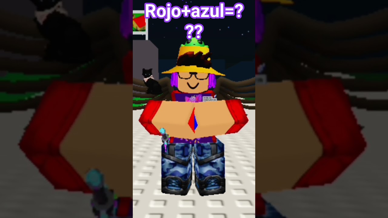 rojo más azúl igual a
