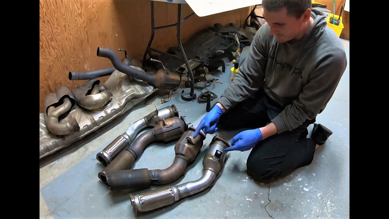 Porsche Cayenne S Primary Catalytic Converter Install [4.5L V8]