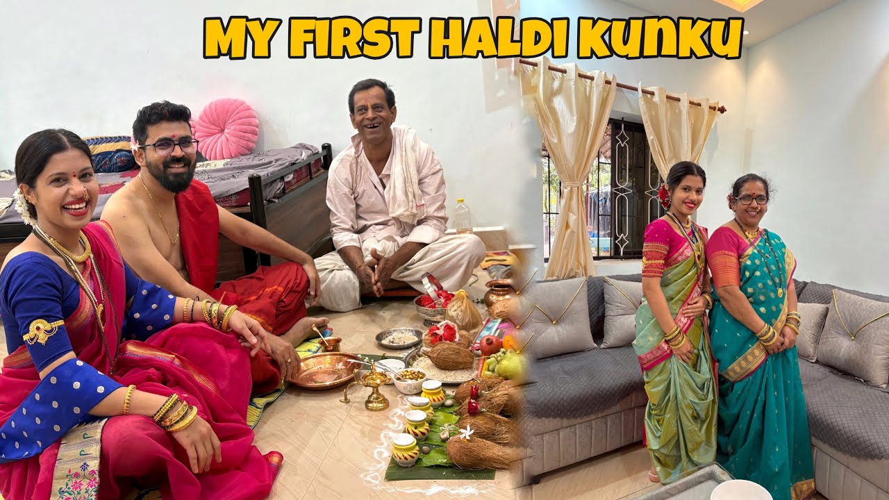 My 1st Haldi kumkum /Haldi kumkum 2026