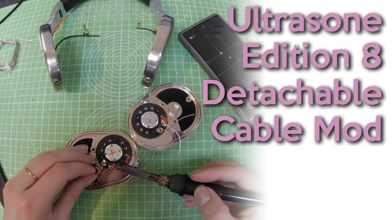 Ultrasone edition 8 detachable cable mod by James