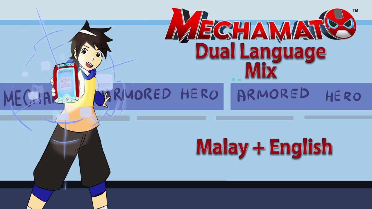 Armored Hero Mechamato Dual Language Mix
