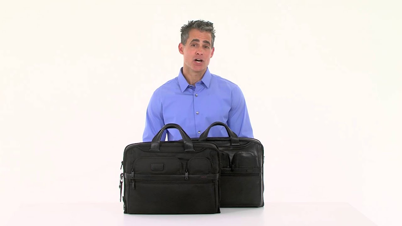 Tumi Alpha 2 Compact Large Screen Laptop Brief - eBags.com