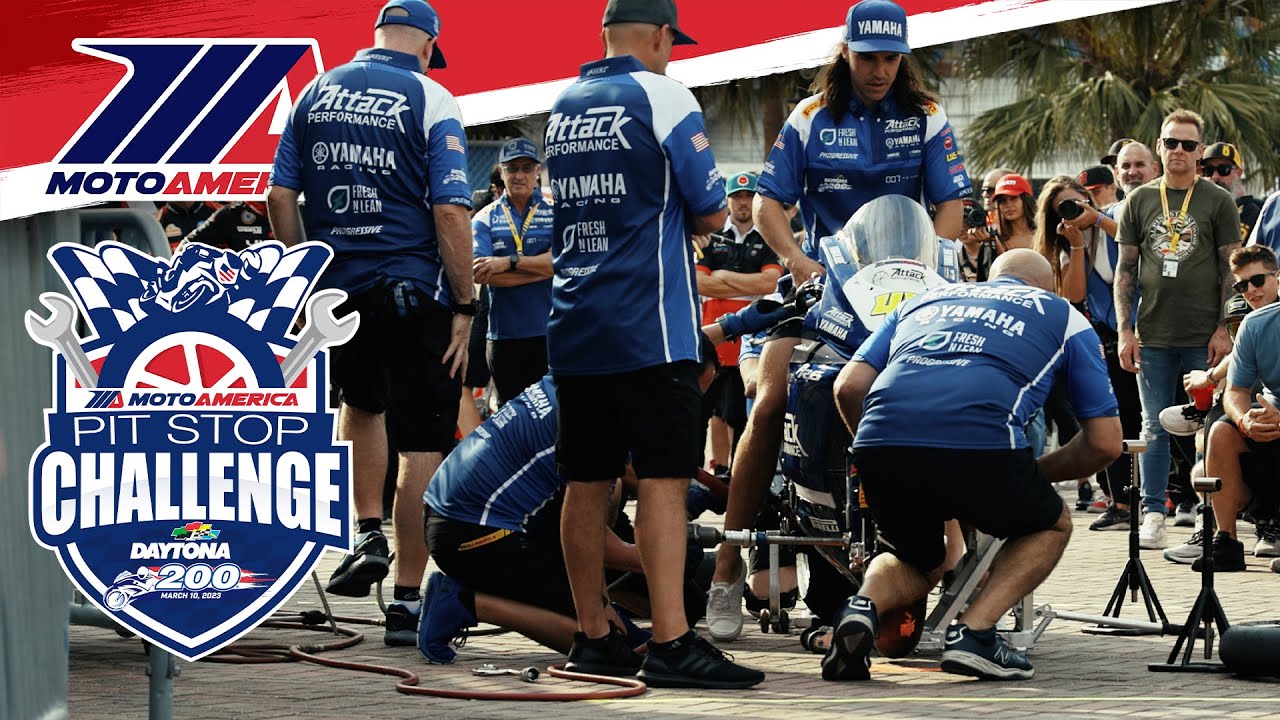 MotoAmerica Daytona 200 Pit Stop Challenge at Daytona 2023