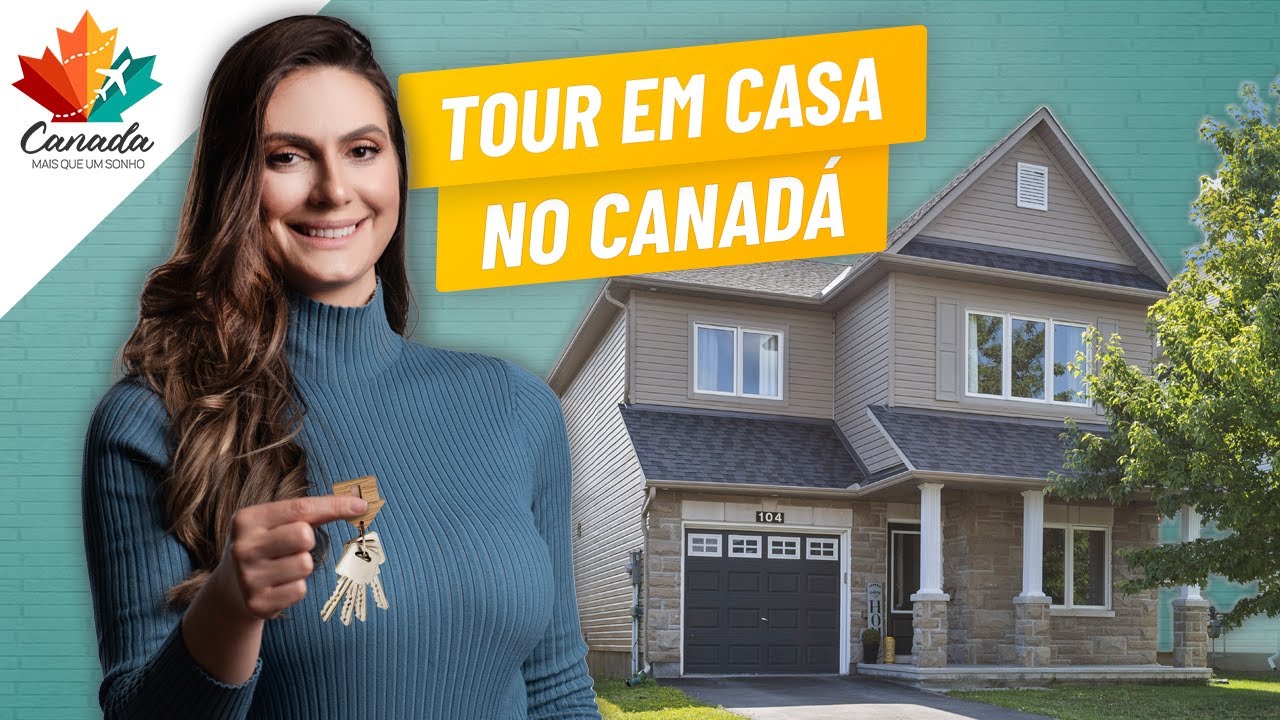 TOUR POR UMA CASA NO CANADÁ  | SINGLE HOME
