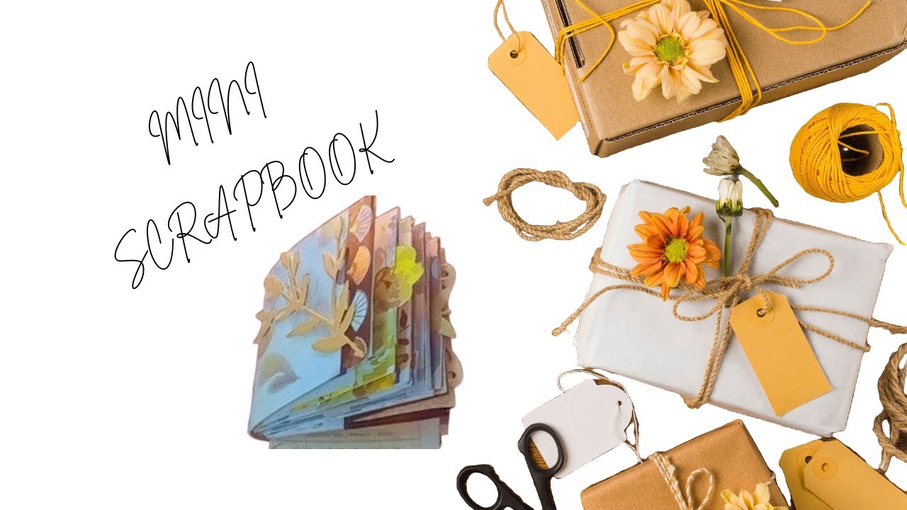 Unique Gift Idea | mini scrapbook album