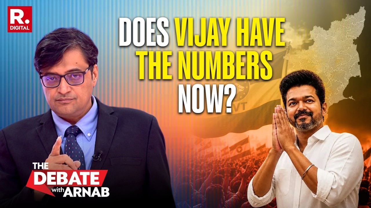 Debate With Arnab: Can Vijay Get The Magical 118 To Form The Next Govt In Tamil Nadu?