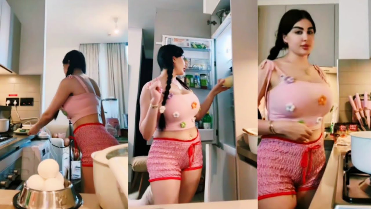 روتين يومي 🔥اما تدخلي المطبخ وانتي حرانه/#روتين #تيكتوك #تيك_توك 