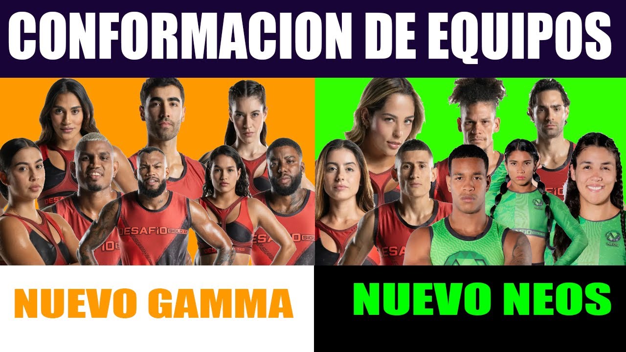 COMO QUEDAN CONFORMADOS Gamma y Neos despues de capitania / Desafío siglo xxi