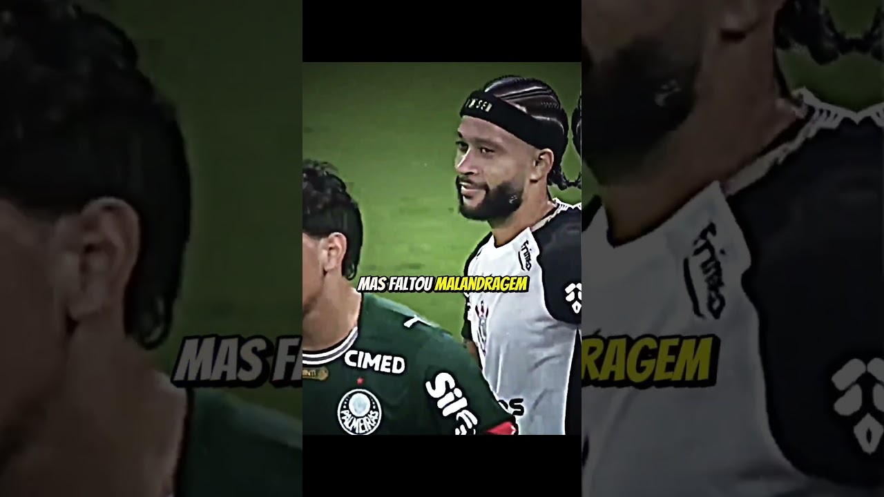 Corinthians X Palmerias, Memphis Depay perdeu p&ecirc;nalti #futebol #palmeiras #corinthians