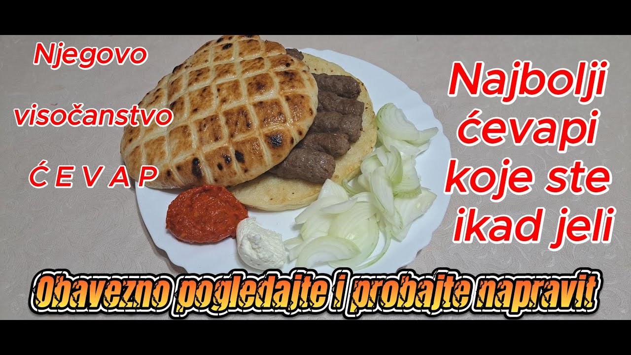 Recept za čevape - kako napraviti vrhunske čevape kod kuće