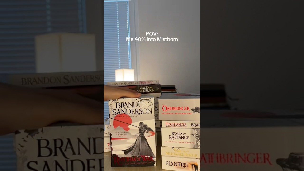 The Cosmere had consumed me&hellip; #cosmere #booktube