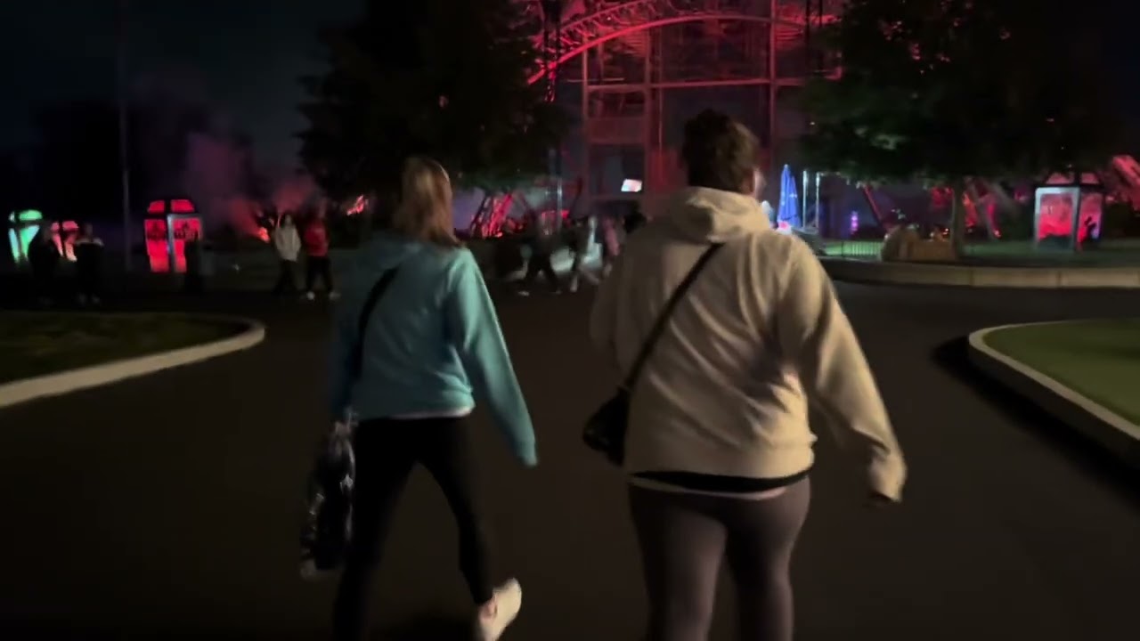 Kings island haunt fest 2025 footage ￼