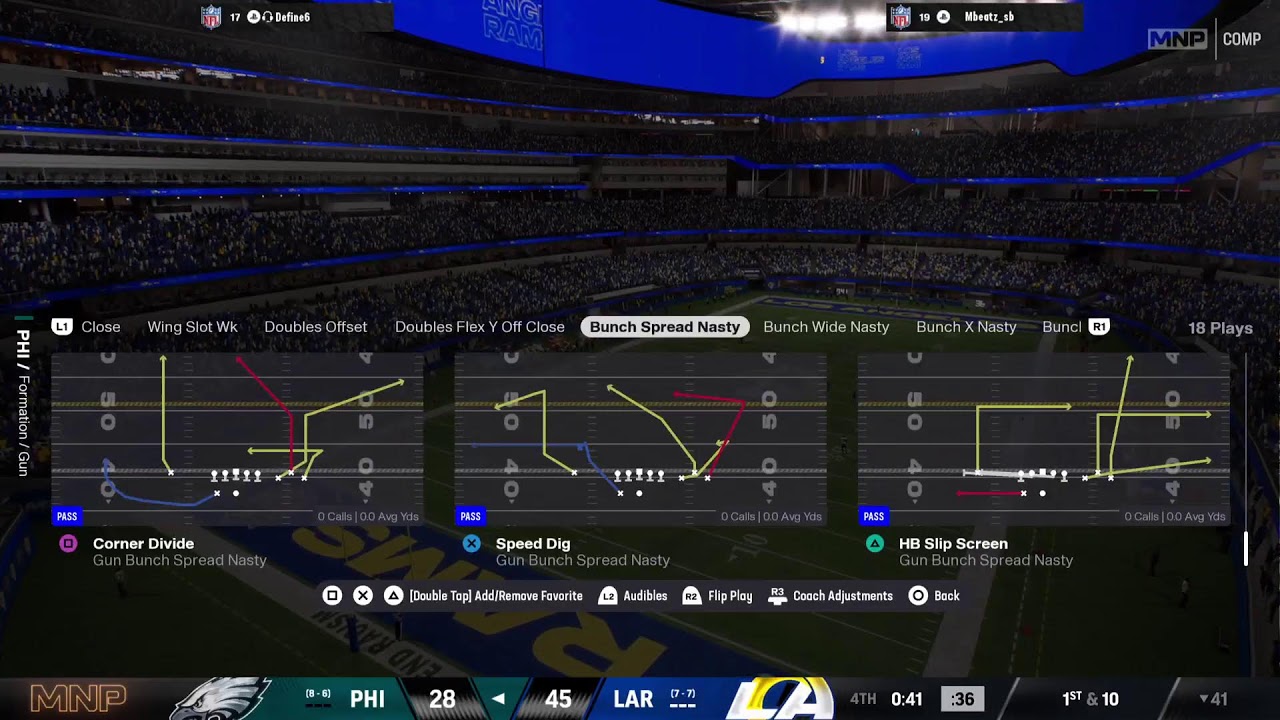 Eagles Rams