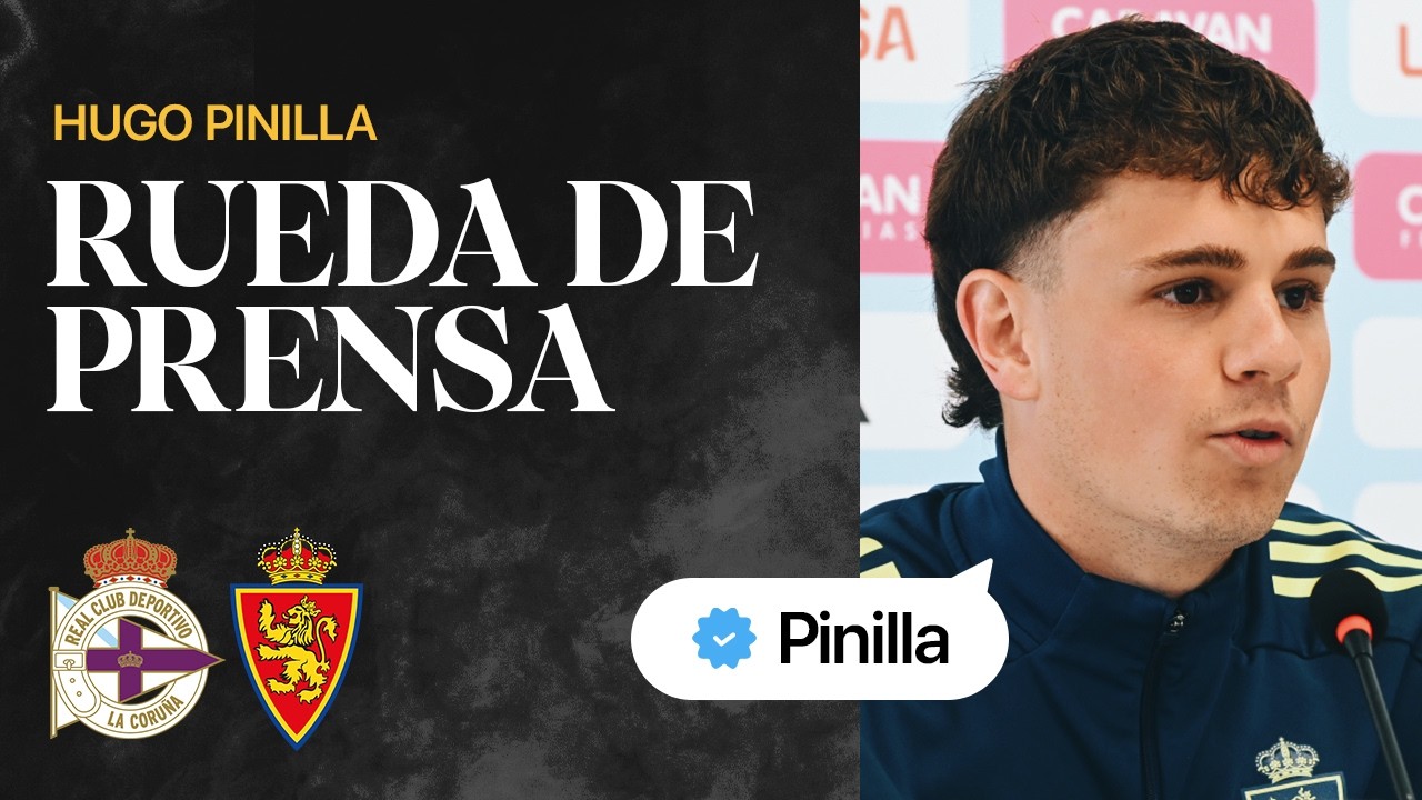 DIRECTO | Rueda de prensa de Pinilla | Real Zaragoza
