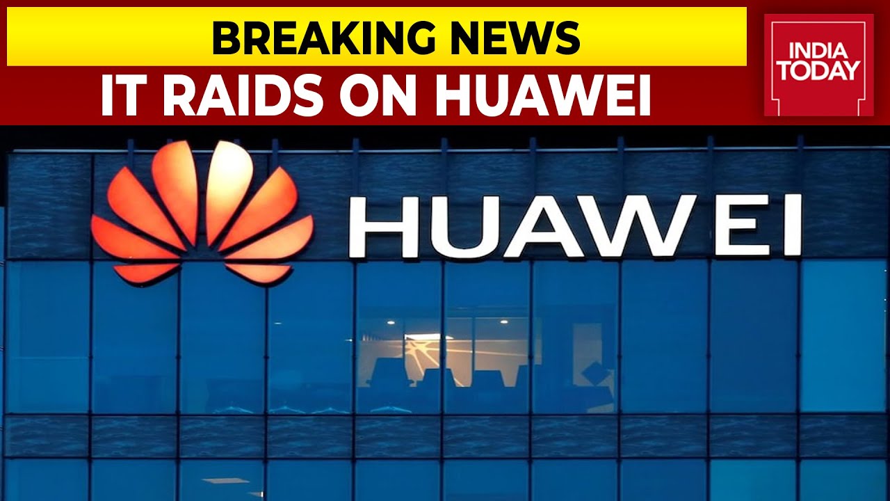 Income Tax Raids At Chinese Telephone Company Huawei For Tax Evasion | Breaking News
