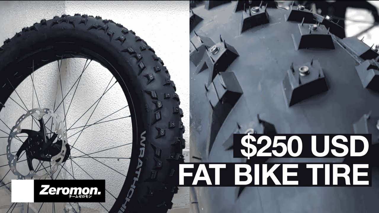 Is this The Best Fat Bike Tire? | Studded 45nrth Wrathchild | ZEROMON