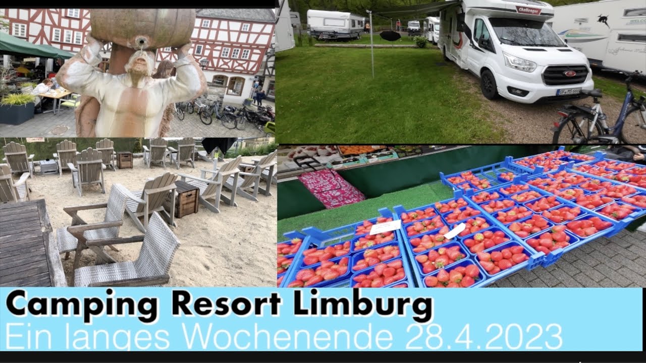 Limburg an der Lahn.Camping Resort Limburg. 28.4.2023-30.4.2023