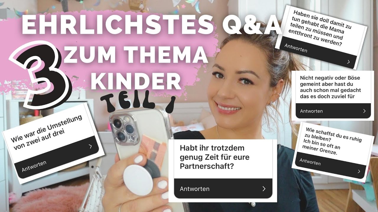 3 Kinder?! • EHRLICHSTES Q&A!😲• bereue ich es?, Kosten, Urlaube? Teil 1•Eure Fragen •Maria Castielle