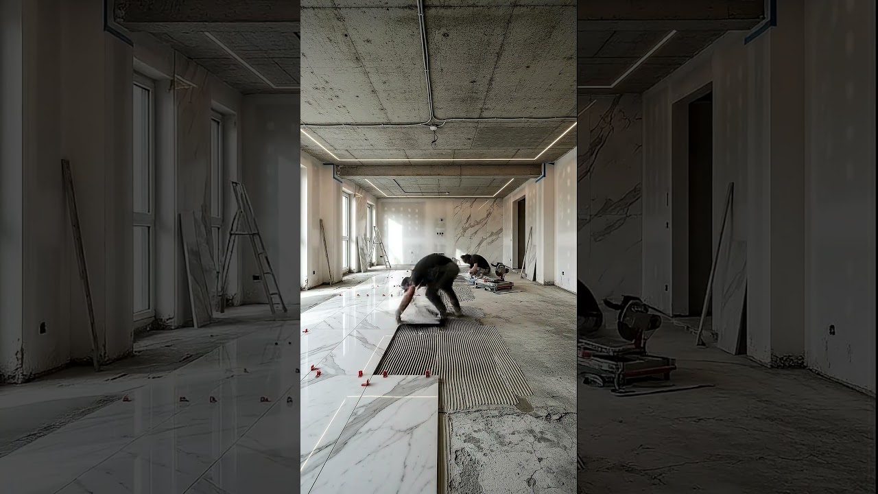 Timelapse Renovation of a Grand Living Room💯 