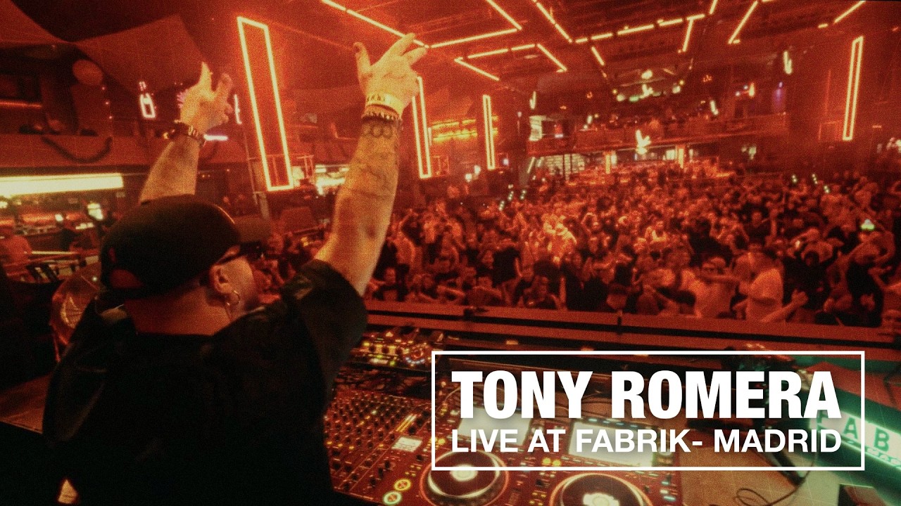 Tony Romera - Live at Fabrik Madrid