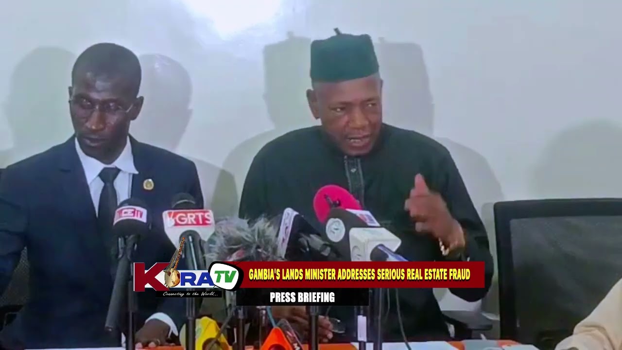 GAMBIA’S LANDS MINISTER ADDRESSES SERIOUS REAL EST - 31TH JANUARY 2026